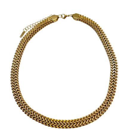 chain gold steel 8mm3